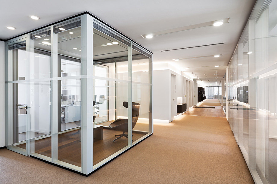 Interior-Design für eine Unternehmungsberatungsgesellschaft, Frankfurt am Main