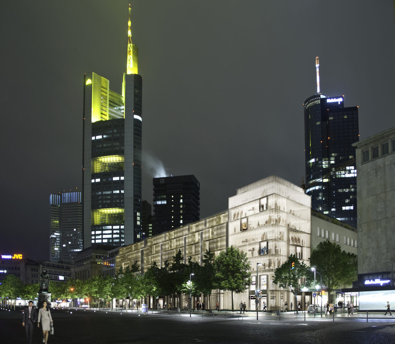 Fassadengestaltung Goetheplatz 2 in Frankfurt am Main